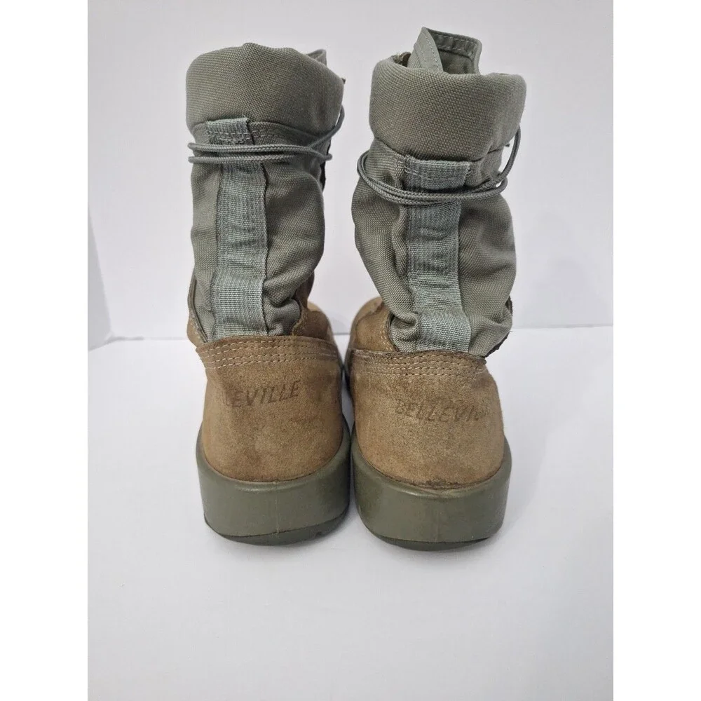 Belleville 600ST Sage Green Combat Boot Men 10.5 SteelToe USA Military Issue
